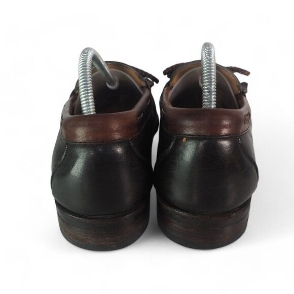 Allen Edmonds Woodstock Kiltie Leather Loafers Black‎ Brown 47212 Men\'s 10E main image 5